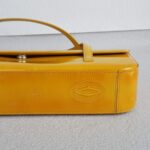 Cartier Vintage Bag Yellow Patent Leather with Gold Hardware #RSKL-2 - Image 11