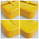 Cartier Vintage Bag Yellow Patent Leather with Gold Hardware #RSKL-2 - Image 13