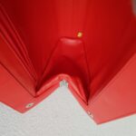 Chanel Clutch Red Lambskin with Silver Hardware #RYLT-2 - Image 21