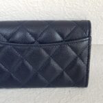 Chanel Pouch/ Card Holder Blue Grained Calfskin with Gold Hardware #RTYC-3 - Image 6