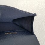 Chanel Pouch/ Card Holder Blue Grained Calfskin with Gold Hardware #RTYC-3 - Image 17