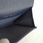 Chanel Pouch/ Card Holder Blue Grained Calfskin with Gold Hardware #RTYC-3 - Image 18