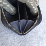 Chanel Small Pouch Blue Grained Calfskin with Gold Hardware #RTYC-2 - Image 11