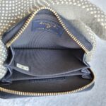 Chanel Small Pouch Blue Grained Calfskin with Gold Hardware #RTYC-2 - Image 13