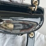 Christian Dior Lady Dior Mini Black Patent Leather with Gold Hardware #RTCL-5 - Image 22
