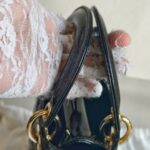 Christian Dior Lady Dior Mini Black Patent Leather with Gold Hardware #RTCL-5 - Image 16