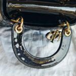 Christian Dior Lady Dior Mini Black Patent Leather with Gold Hardware #RTCL-5 - Image 15