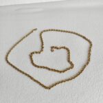 Christian Dior Saddle Pouch Chain/Clutch Blue Canvas with Leather and Gold Hardware #RTCS-1 - Image 15