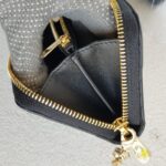 Christian Dior Small Lady Dior Voyageur Coin Purse Black Lambskin with Gold Hardware #RTYC-1 - Image 12