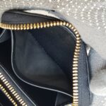 Christian Dior Small Lady Dior Voyageur Coin Purse Black Lambskin with Gold Hardware #RTYC-1 - Image 15