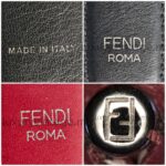 Fendi Mon Tresor Mini Bucket Bag Dark Red Calf Leather and Silver Hardware #RTLK-3 - Image 16