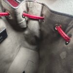 Fendi Mon Tresor Mini Bucket Bag Dark Red Calf Leather and Silver Hardware #RTLK-3 - Image 20