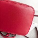 Fendi Mon Tresor Mini Bucket Bag Dark Red Calf Leather and Silver Hardware #RTLK-3 - Image 8