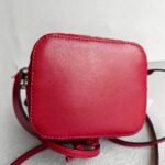 Fendi Mon Tresor Mini Bucket Bag Dark Red Calf Leather and Silver Hardware #RTLK-3 - Image 6