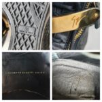 Giuseppe Zanotti Lorenz Croc Embossed Leather High-top Wedge Size 39 #RTLS-1 - Image 9