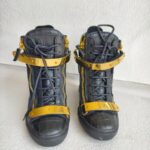 Giuseppe Zanotti Lorenz Croc Embossed Leather High-top Wedge Size 39 #RTLS-1 - Image 2