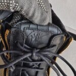 Giuseppe Zanotti Lorenz Croc Embossed Leather High-top Wedge Size 39 #RTLS-1 - Image 10