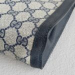 Gucci Vintage Clutch Grey/Brown Coated Canvas with Leather #RYTY-3 - Image 13