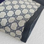 Gucci Vintage Clutch Grey/Brown Coated Canvas with Leather #RYTY-3 - Image 15