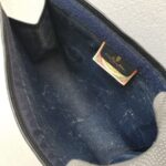 Gucci Vintage Clutch Grey/Brown Coated Canvas with Leather #RYTY-3 - Image 19