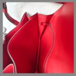 Hermes 2002 Bag Rouge Casaque Evercolor Leather with Palladium Hardware Bag #RTUE-1 - Image 34
