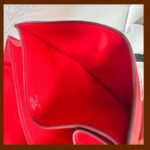 Hermes 2002 Bag Rouge Casaque Evercolor Leather with Palladium Hardware Bag #RTUE-1 - Image 30