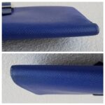 Hermes Bearn Long Wallet Blue Epsom Leather with Palladium Plated Hardware Bag #RYLR-7 - Image 8