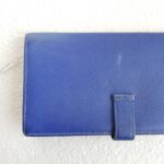 Hermes Bearn Long Wallet Blue Epsom Leather with Palladium Plated Hardware Bag #RYLR-7 - Image 5