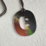 Hermes Buffalo Horn Necklace #RTLE-4 - Image 6