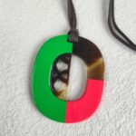 Hermes Buffalo Horn Necklace #RTLE-4 - Image 4