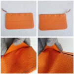 Hermes Dogon Duo Orange Clemence Leather #OOKL-2 - Image 16
