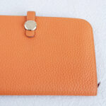 Hermes Dogon Duo Orange Clemence Leather #OOKL-2 - Image 4