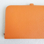 Hermes Dogon Duo Orange Clemence Leather #OOKL-2 - Image 5