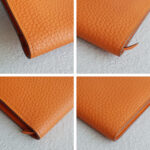 Hermes Dogon Duo Orange Clemence Leather #OOKL-2 - Image 9