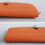 Hermes Dogon Duo Orange Clemence Leather #OOKL-2 - Image 8