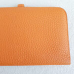 Hermes Dogon Duo Orange Clemence Leather #OOKL-2 - Image 6