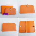 Hermes Dogon Duo Orange Clemence Leather #OOKL-2 - Image 2