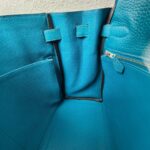 Hermes Kelly 32cm Vert Bosphore Clemence Leather with Palladium Plated Hardware #RTCK-1 - Image 29