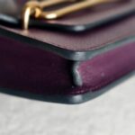 Hermes Roulis Slim Wallet /Waist Pouch Purple Swift Leather with Palladium-Plated Hardware #RTCL-4 - Image 13