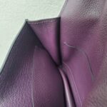 Hermes Roulis Slim Wallet /Waist Pouch Purple Swift Leather with Palladium-Plated Hardware #RTCL-4 - Image 17