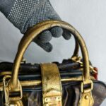 LV Adele 2Way-Bag Brown Monogram Coated Canvas with Leather and Gold Hardware #RTCU-2 - Image 21