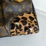 LV Adele 2Way-Bag Brown Monogram Coated Canvas with Leather and Gold Hardware #RTCU-2 - Image 17