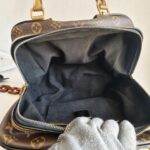 LV Adele 2Way-Bag Brown Monogram Coated Canvas with Leather and Gold Hardware #RTCU-2 - Image 34