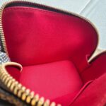 LV Alma BB Damier Ebene Coated Canvas with Leather and Gold Hardware #RTCO-1 - Image 33