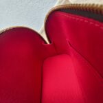 LV Alma BB Damier Ebene Coated Canvas with Leather and Gold Hardware #RTCO-1 - Image 30