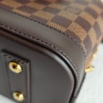 LV Alma BB Damier Ebene Coated Canvas with Leather and Gold Hardware #RTCO-1 - Image 13