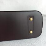 LV Alma BB Damier Ebene Coated Canvas with Leather and Gold Hardware #RTCO-1 - Image 12