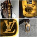 LV Alma BB Damier Ebene Coated Canvas with Leather and Gold Hardware #RTCO-1 - Image 27