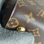 LV Cluny BB Brown Monogram Coated Canvas with Leather and Gold Hardware #RTUU-2 - Image 20
