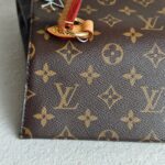 LV Cluny BB Brown Monogram Coated Canvas with Leather and Gold Hardware #RTUU-2 - Image 5
